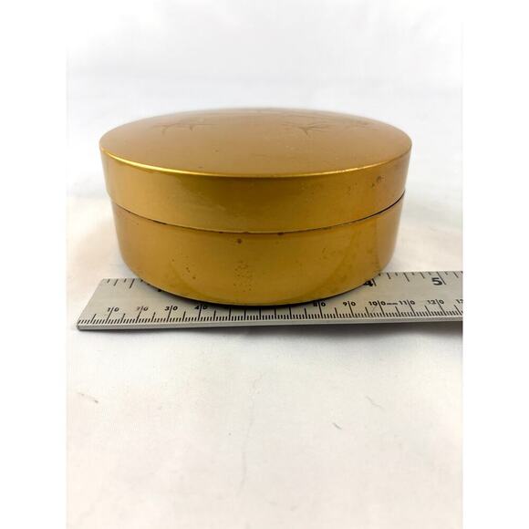 VTG Otagiri Original Gold Lacquer Coaster Set of 6 Bamboo Motif - Picture 11 of 15